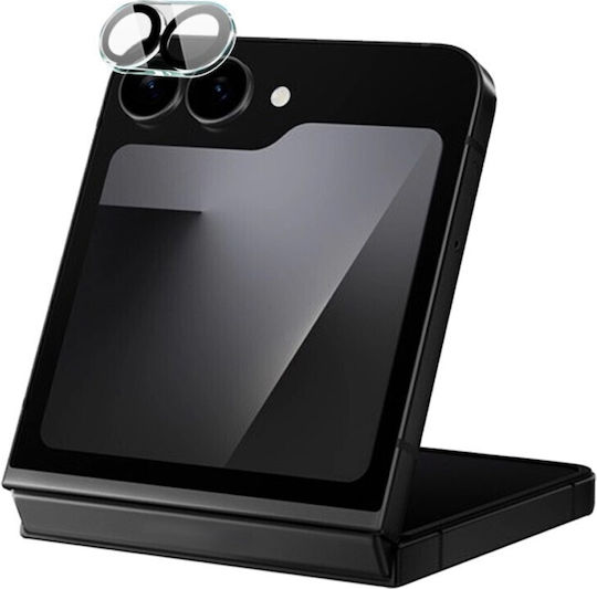 Imak Camera Protection Tempered Glass Black for the Galaxy Z Flip6 / Z Flip7 FE