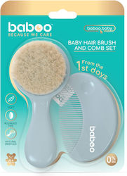 Baboo Babybürste & Kamm Blau 2Stück