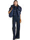 Women's Fabric Trousers Blue