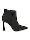 Wildleder Stiefeletten Damen Schwarz