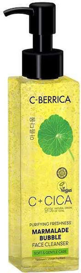 Natura Siberica C+Cica C-Berrica Marmalade Bubble Face Cleanser Gel Καθαρισμού Προσώπου 150ml
