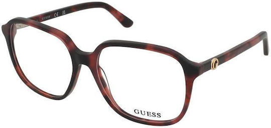 Guess Femei Plastic Rame Ochelari Albastru GU50309 071