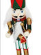 Dorosimo Wooden Christmas Nutcracker 16cm Red