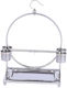 King Kong Parrot Stand Stainless Steel 42x30x22cm