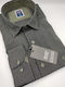 Long-sleeved Cotton Shirt Anthracite