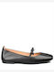 Leather Ballerinas Black
