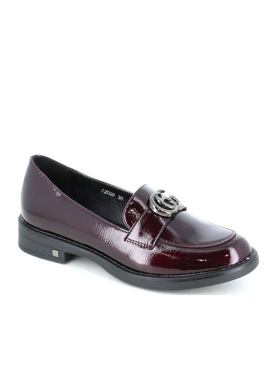 Дамски Loafers в Бордо Цвят