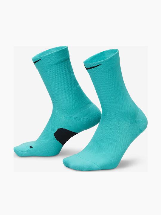Nike Midweight Șosete pentru Alergare Albastre ...