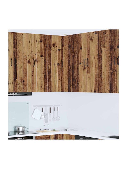 Cabinet Wall Black 57x57x100cm