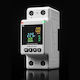 Qoltec Energy Analyzer Electric Panel Digital Rail Single-Phase Wi-Fi Tuya 50981