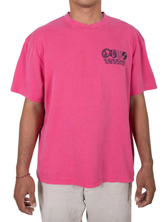 Deus T-shirt Ροζ