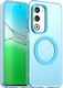 Techsuit Umschlag Rückseite Kunststoff / Silikon Blau (Oppo A5)