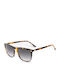 Belstaff Unisex Sunglasses with Brown Tartaruga Plastic Frame and Gray Gradient Lens
