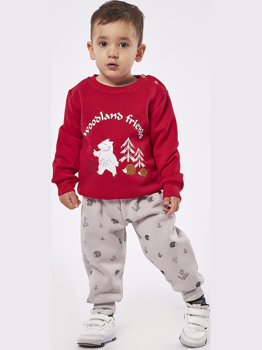 Kinder Sweatpants Set - Jogginganzug Rot