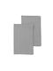 Melinen Towel from 100% Cotton in Gray Color 45x65cm 2pcs