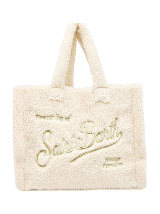 Vanity Teddy Women's Handbag White