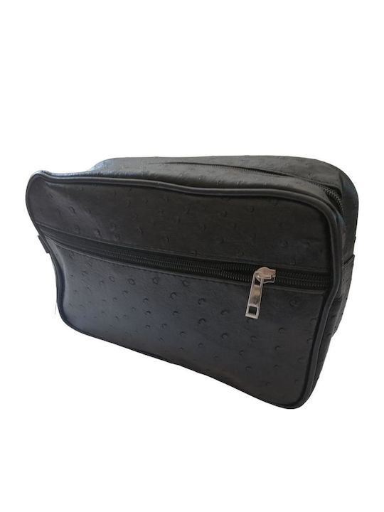 Ro Accessories Männliches Leder-Kulturbeutel Bag518b