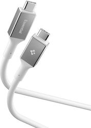 Spigen Essential Charging Data Transfer Cable 2x Usb-c 100w 5gbps 1m White Spigen Essential Charging Data Transfer Cable 2x Usb-c 100w 5gbps 1m White