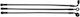 Magnum Shielding Σωληνάκι Φρένου Υψηλής Πίεσης Εμπρός Standard Designer Series 47623 1τεμ