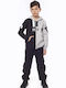 Hashtag Kids Sweatshirt Cardigan Black