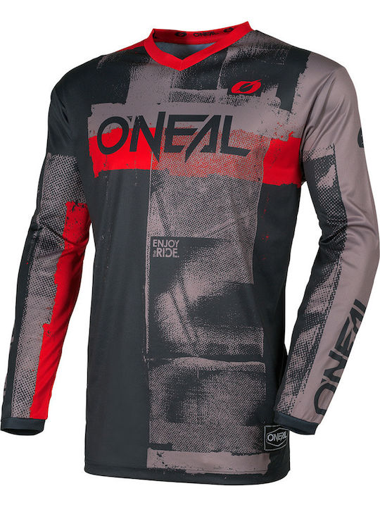O'Neal Männer Motocross-Shirt Gray Farbe