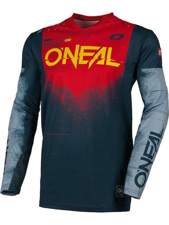 O'Neal Männer Motocross-Shirt Marineblau Farbe