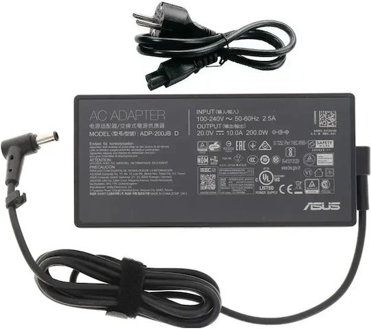 Încărcător Laptop Asus Original 20V 10A 200W Conector 6.0x3.7mm