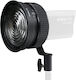 Nanlite Fl-11 Fresnel Lens + Barndoors Forza 60 60b