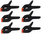 Spring Clamps 2” Set 6 Pieces