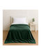 Astron Italy Κουβέρτα Βελουτέ Μονή 150x200εκ. Olive 2833