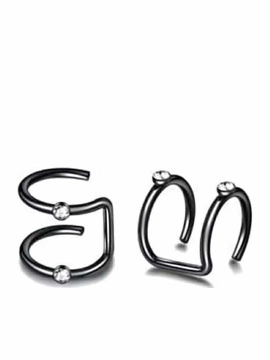 Amalfi Accessories Fake Earrings Piercing from Steel