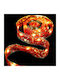 Decorative Light Ribbon Red Battery String 3AA Warm White Stars Width 5 cm 2m/20LED Aigostar Sds-8433325413583 Sss