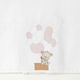 Bellissimo Bellissimo Christening Oilcloths Bear and Balloons Polychrome 2 Pieces SG-2417