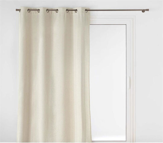 Atmosphera Perdea Cu Capse Lc Swing Ecru 140x260 cm