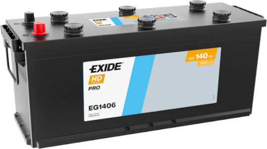 Exide Truck / Car / Boat Battery with 140Ah Capacity