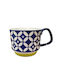 Etoile Cană Ceramică Albastru 300ml