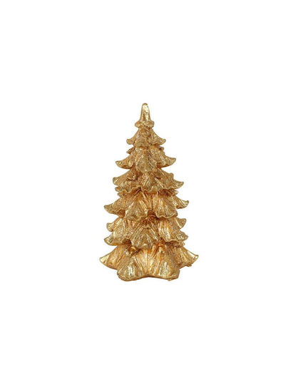 Christmas Decorative Ceramic Tree 12cm Gold