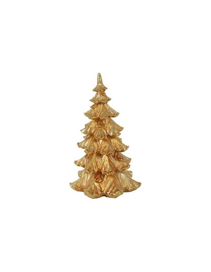 Christmas Decorative Ceramic Tree 17.5cm Gold