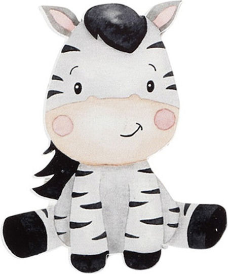 Christening Favor Wooden Magnet Zebra Mg-106