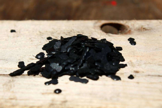 Farbe für Kerze in Flocken Schwarz 8gr