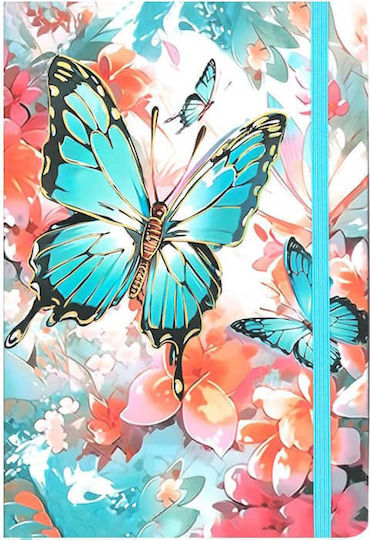 Salko Paper Notebook A5 40 Sheets with White Pages Design 1