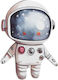Cadou De Botez Magnet Din Lemn Astronaut Mg-107