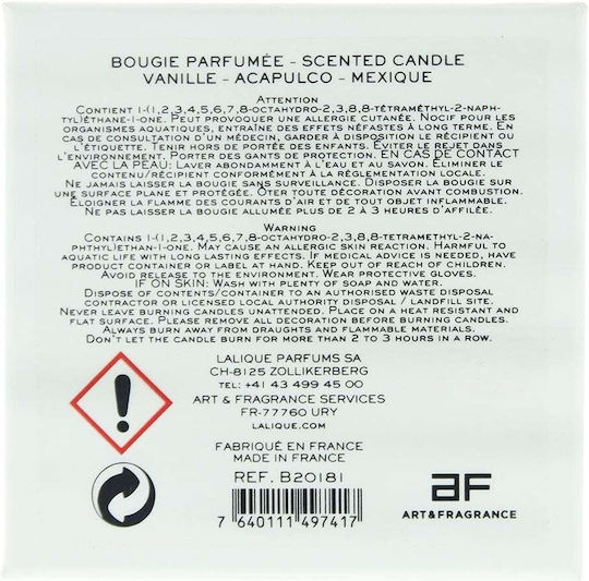 Lalique Aromatic Vanilla