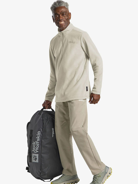 Jack Wolfskin Πουλόβερ Μακρυμάνικο Μπεζ
