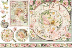 Stamperia Decoupage Rice Paper 48x33cm Watch Fairy