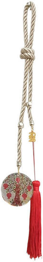 Kalliopi Silver Hanging Little Tree Made of Glass