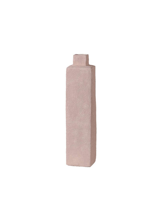 Espiel Decorative Vase Pink 11.5x11.5x45cm