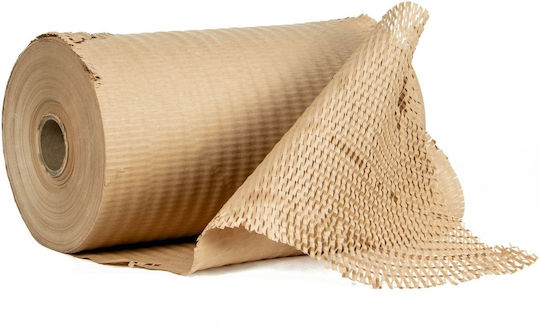 3D Premium Brown Eco Wrapping Paper 5m