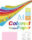 Papier Rosa A4 160gsm 10 Blätter