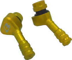 Ventile Tubeless RCB Racing Boy 10mm Goldenes Set